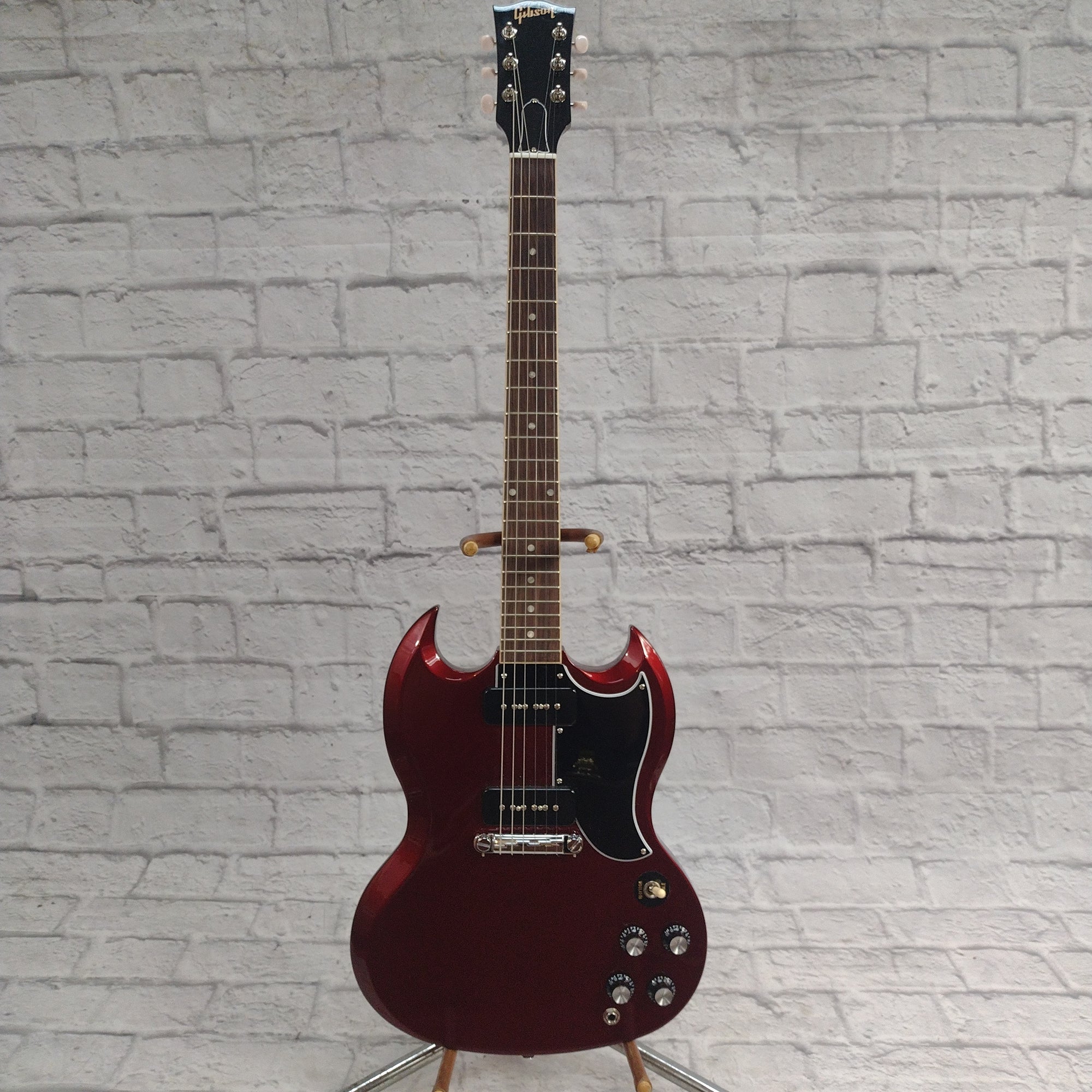 2020 Gibson SG Burgundy Sparkle w. Case