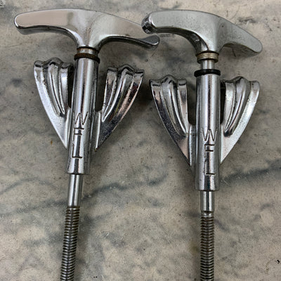 WFL Ludwig Bass Claw and Tension Rod Set of 13 Drum Part Vintage