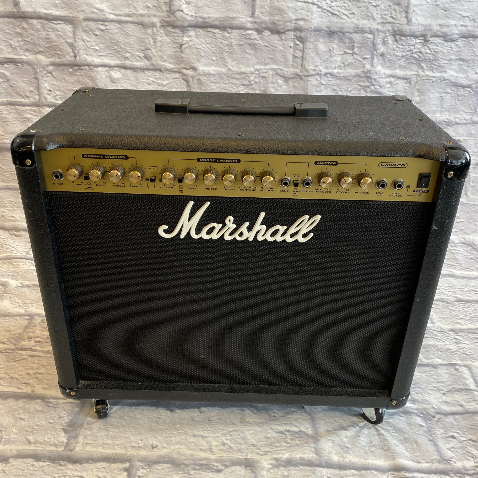 Marshall G80RCD 2-Channel 80-Watt 1x12" Guitar Combo w/ Footswitch