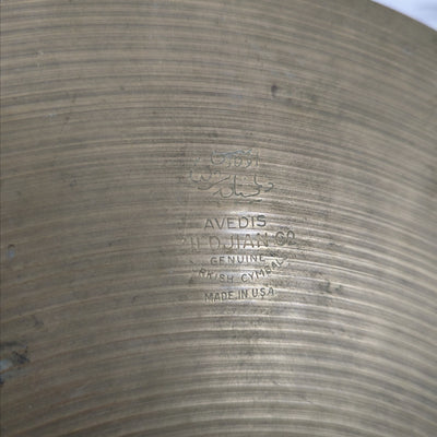 Vintage Zildjian Avedis 16" Crash Cymbal