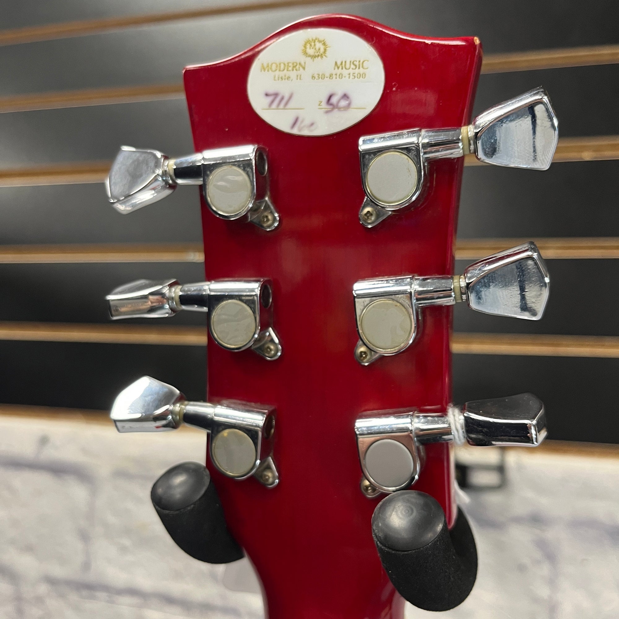 L05450 RIPVANWINKLE × Cherry Sunburst Vintage V100 ReIssued Electric Guitar - Cherry Sunburst