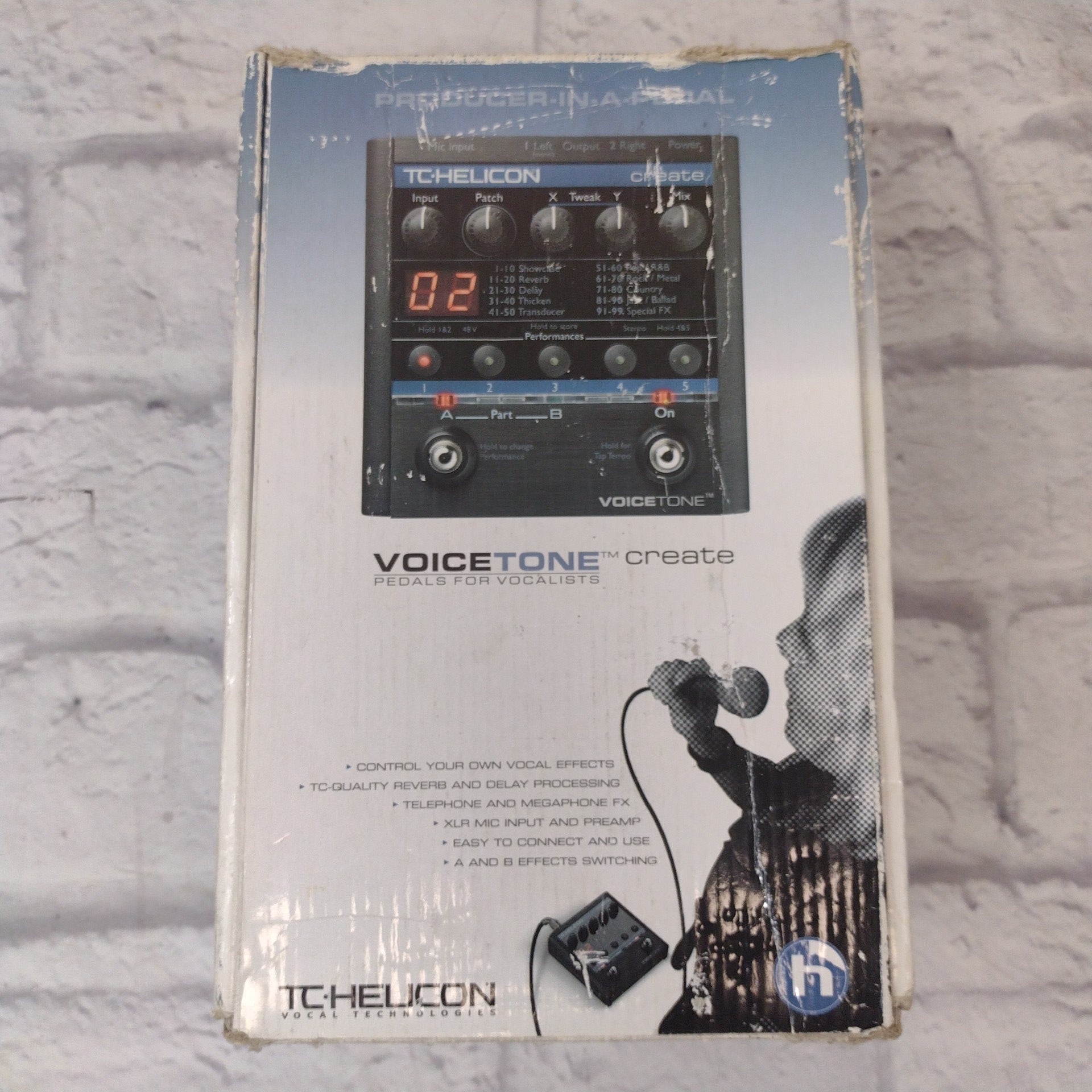 TC Helicon Voicetone Create Vocal Effects Processor