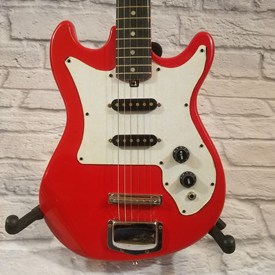 Rogue / Harmony Red Electric Guitar - New Old Stock