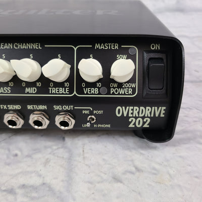 Quilter Overdrive 202 200 Watt Amp Head Guitar