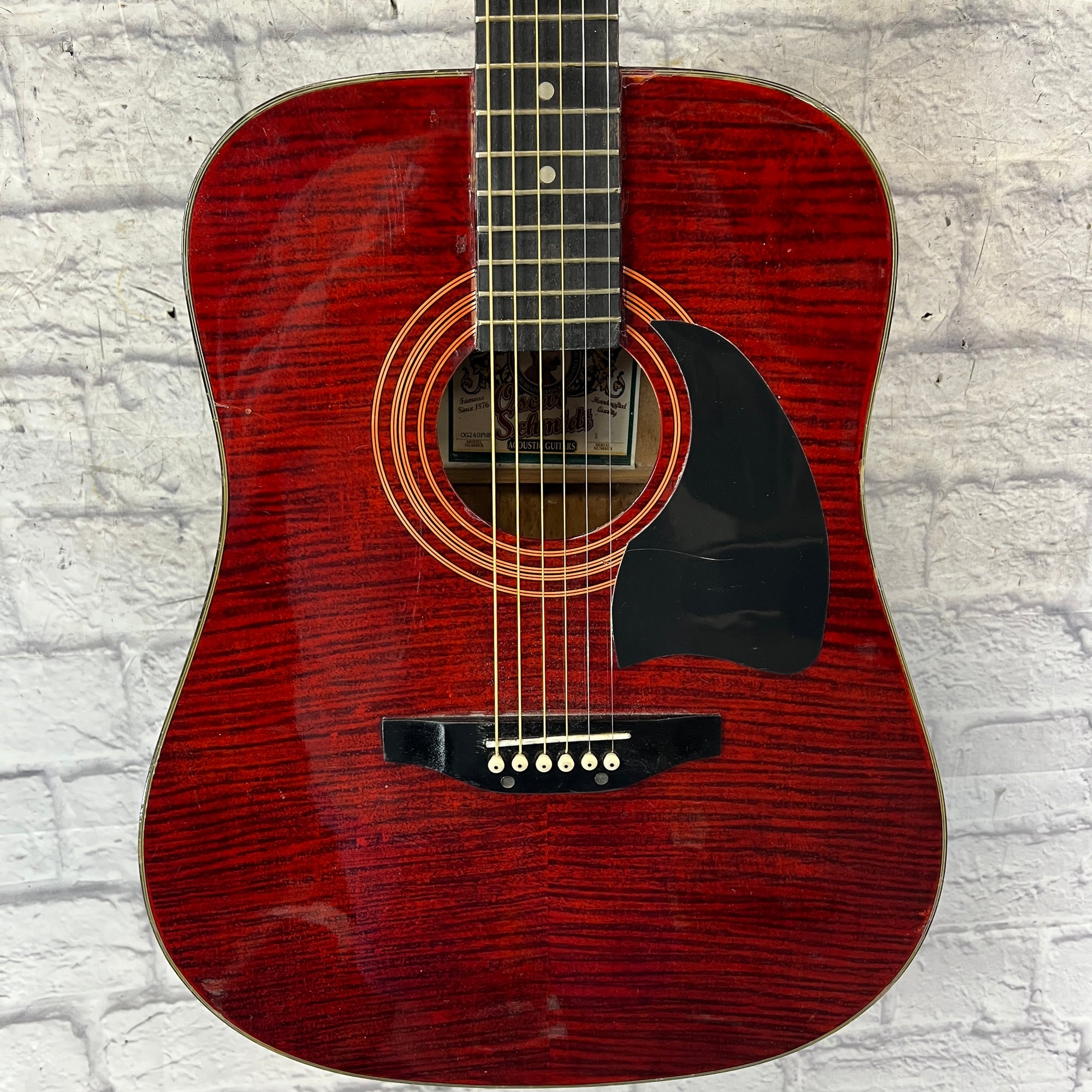 Oscar Schmidt OG240FWR Acoustic Guitar AS IS