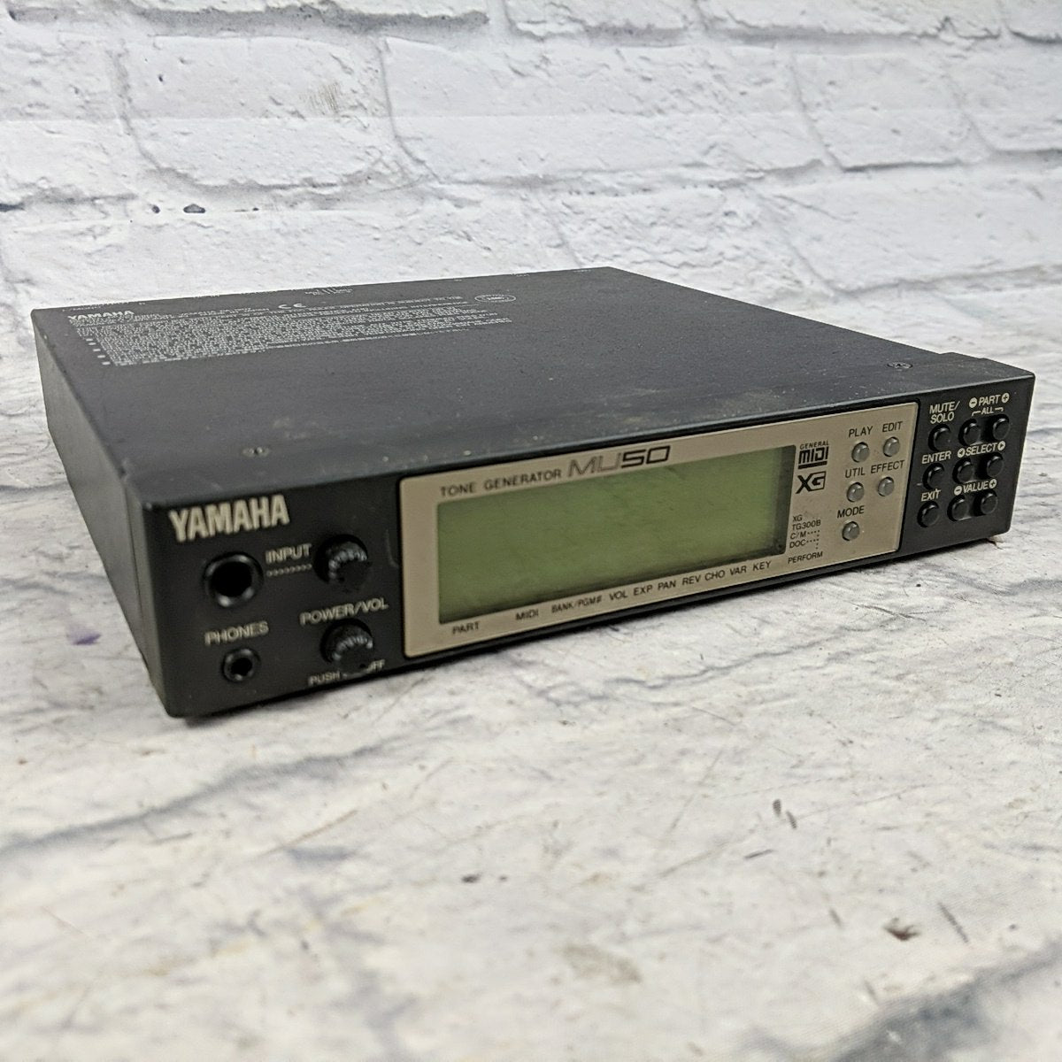 DTM・DAW YAMAHA MU50 TONE GENERATOR YAMAHA MU50 TONE GENERATOR