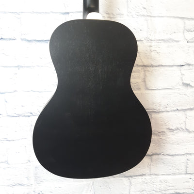 The Loar LO-14 TBK Small Body L-00 Acoustic Guitar - Midnight Satin Black