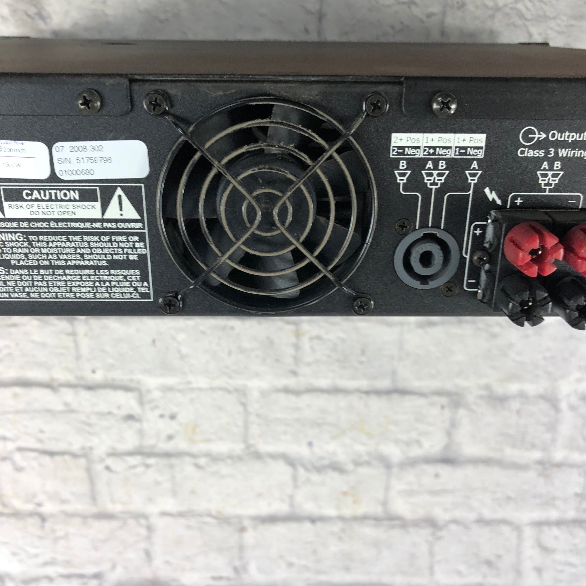 Crest Audio CD-3000  Power Amp