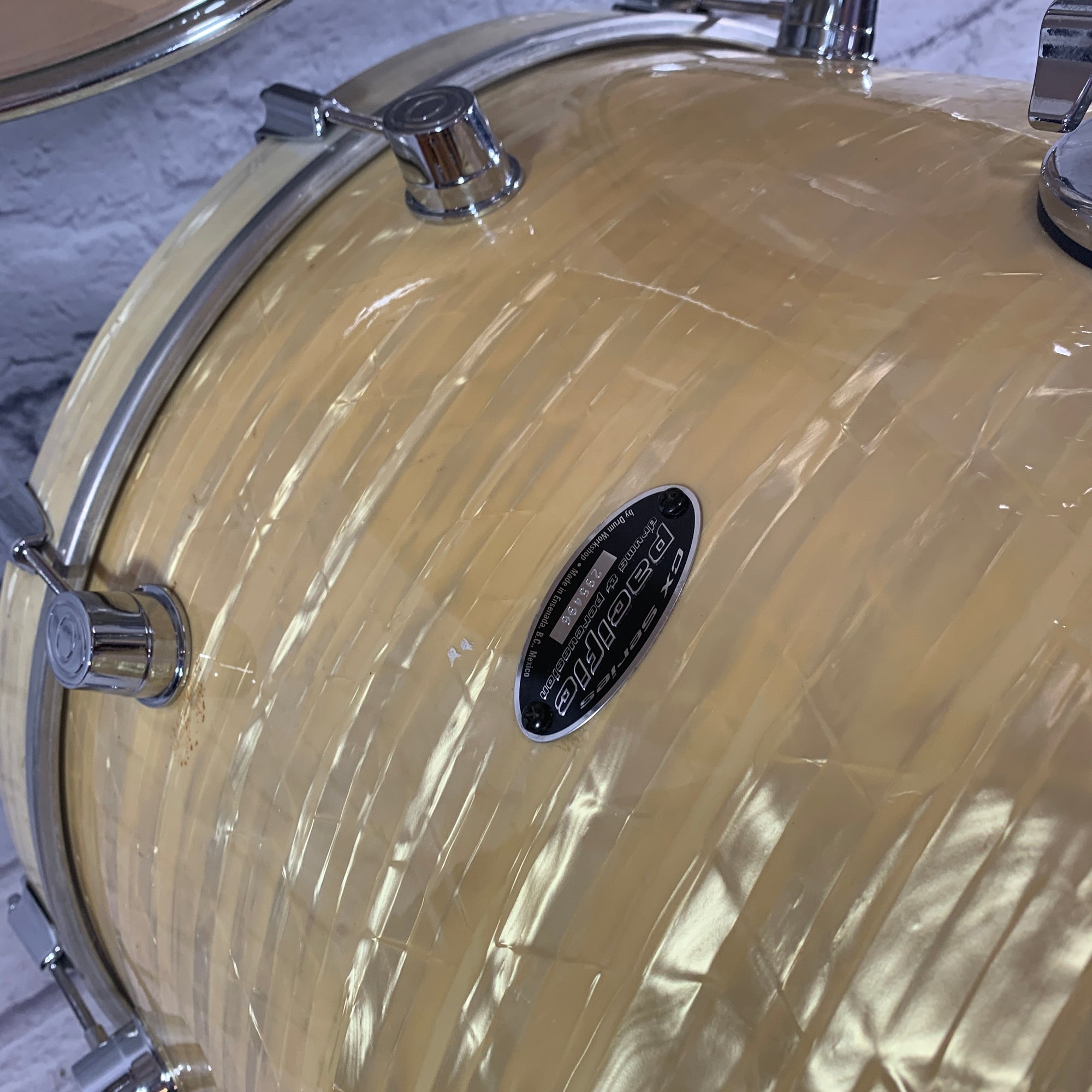 PDP by DW CX Series 5 Piece Drum Kit White Pearl