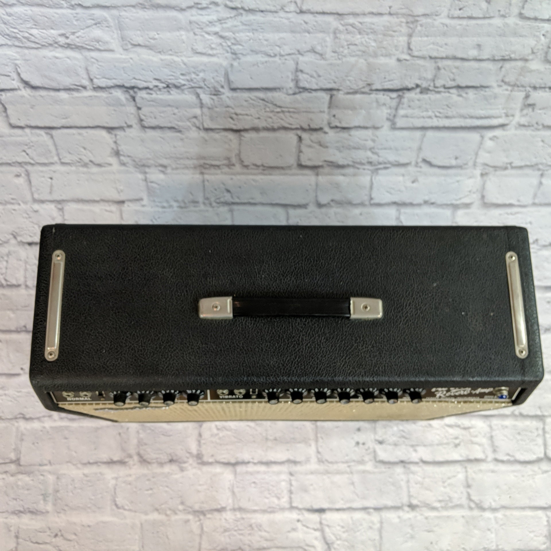 1967 Fender Twin Reverb Blackface Chart Code QD with Altec Lansing Speakers