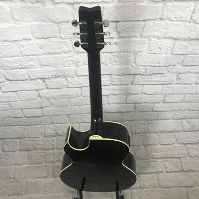 Washburn EA9B Black Acoustic Guitar
