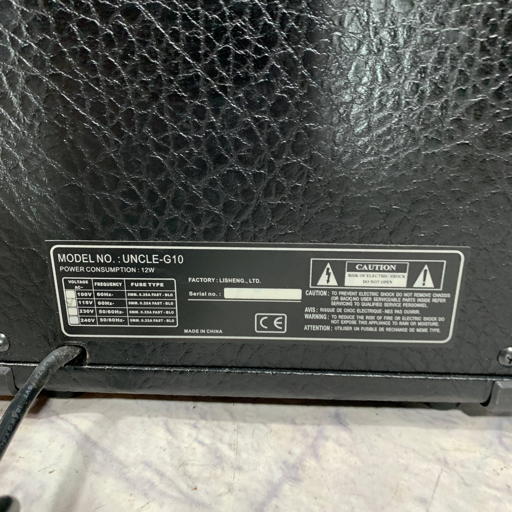 RMS Uncle G-10 Guitar Combo Amp