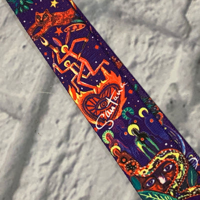 Levy's "River Of Colors" Santana Signature Guitar Strap