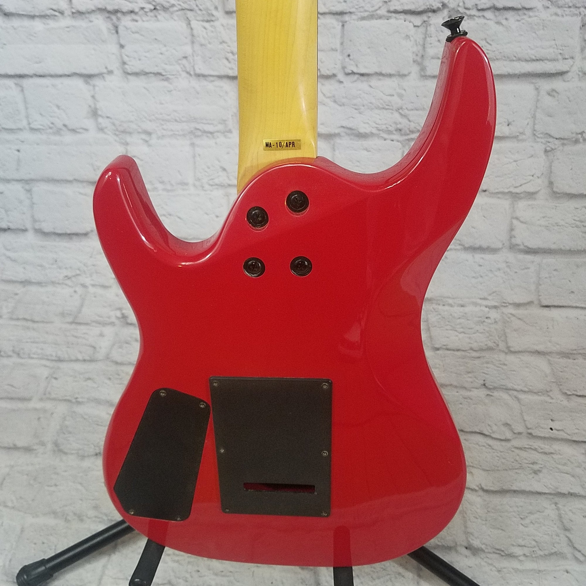 Aria Pro II Magna Series MA-10 Red Electric Guitar with Whammy Bar