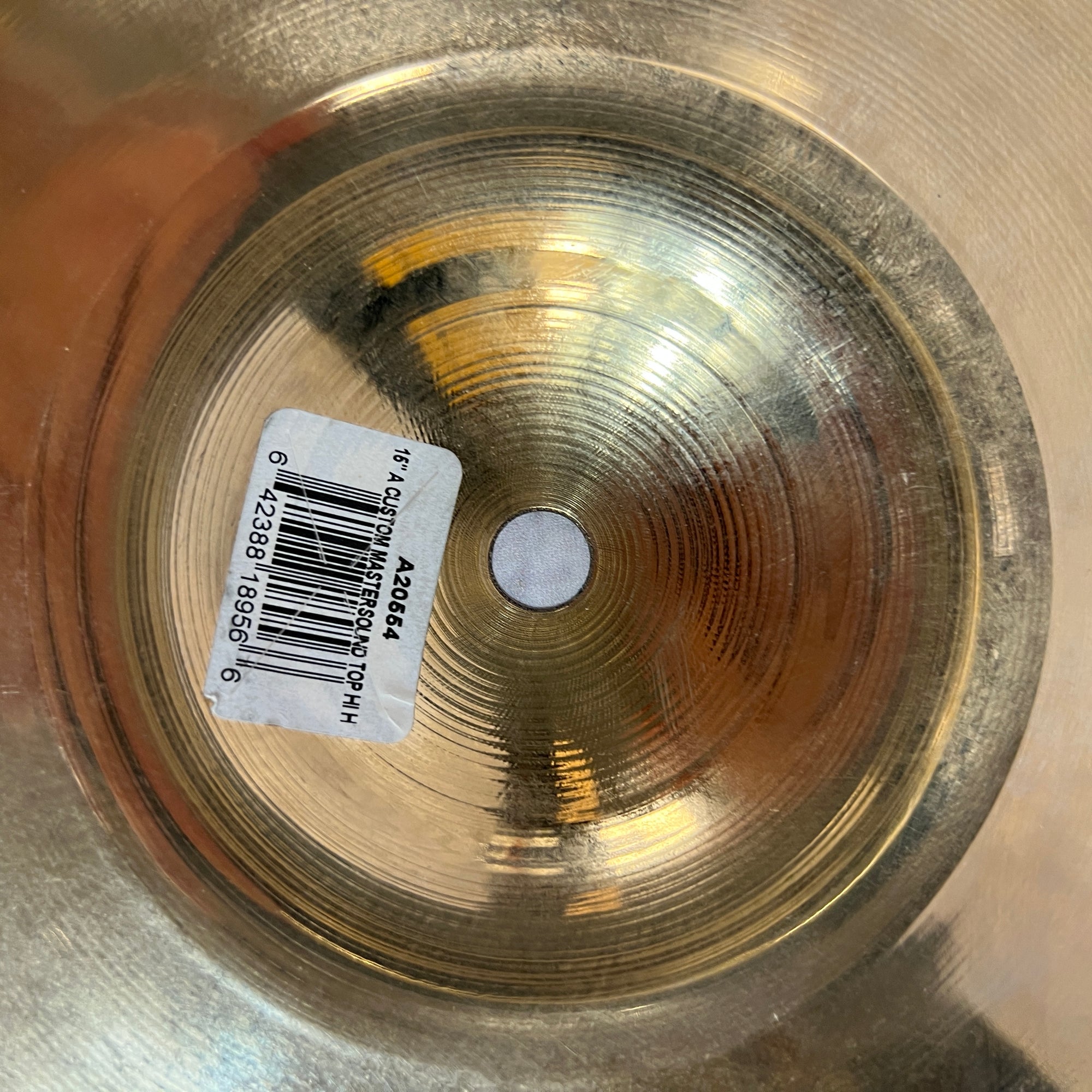 Zildjian 15 A Custom Mastersound Hi Hat Cymbal Pair