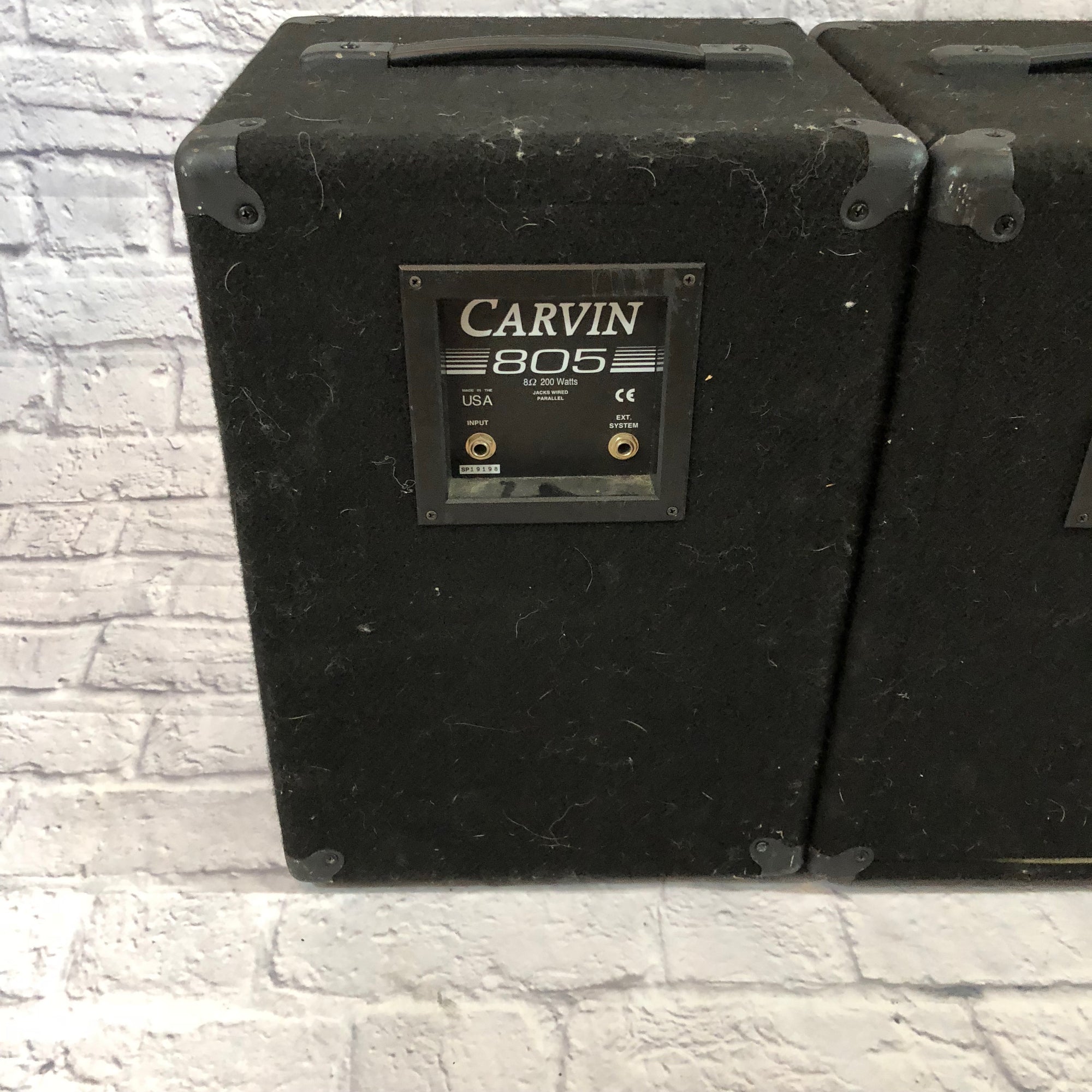 Carvin 805 Passive 200 watt Speakers Pair