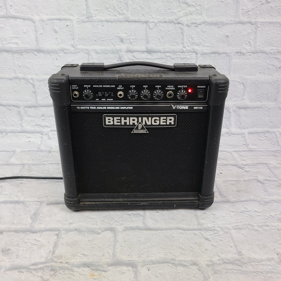 Behringer V-Tone GM108 Analog Modeling Guitar Combo