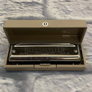 Suzuki Bluesmaster 10 Hole Diatonic - Key of D Harmonica
