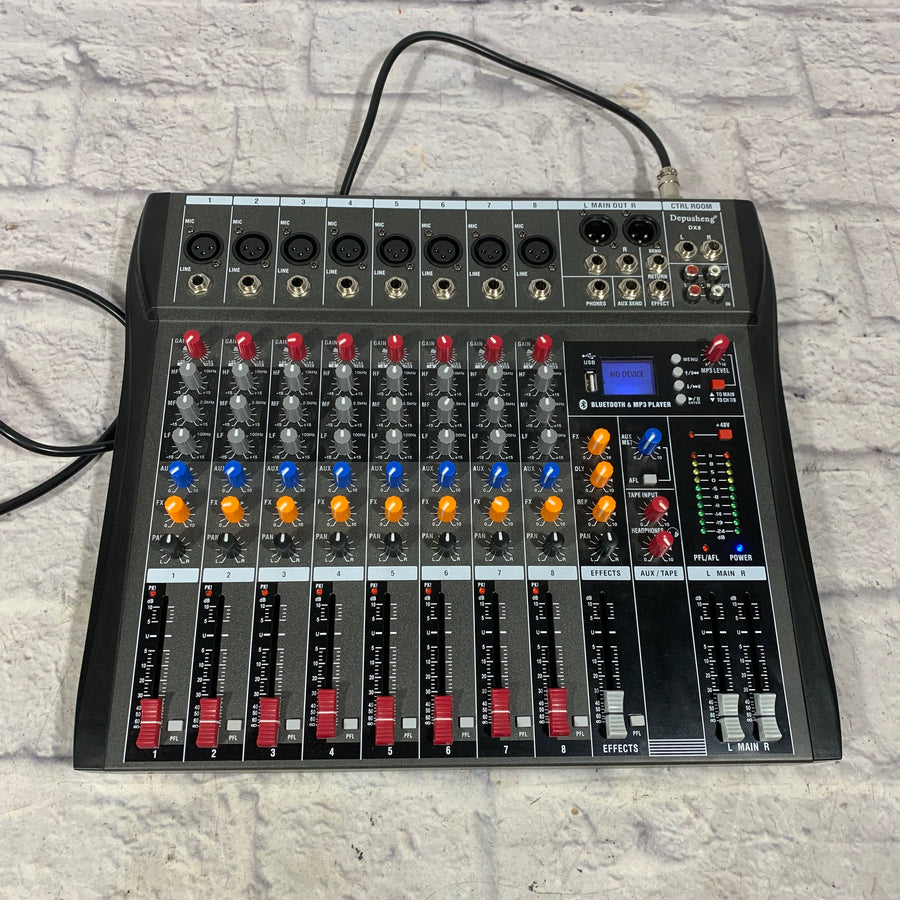 Depusheng DX8 8-Channel Bluetooth Mixer