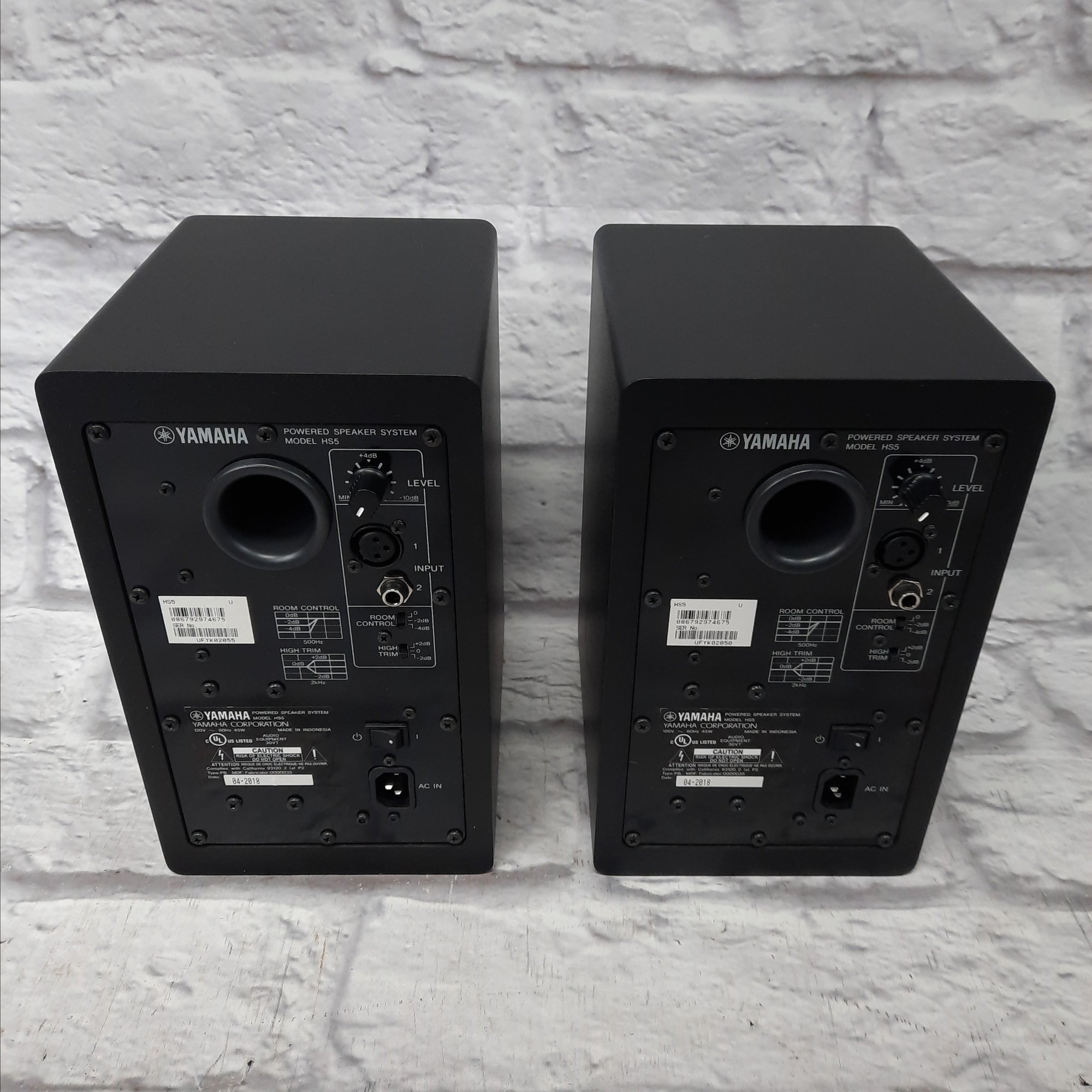 Yamaha Hs5 Yamaha Hs8 Specs Yamaha HS5 (Pair) And HS8S Sub Bundle