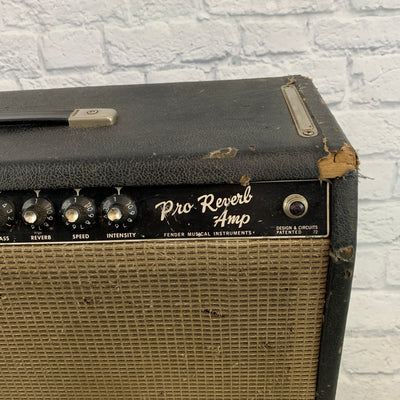 Vintage 1966 Fender Pro Reverb 40 Watt Guitar Combo Amp