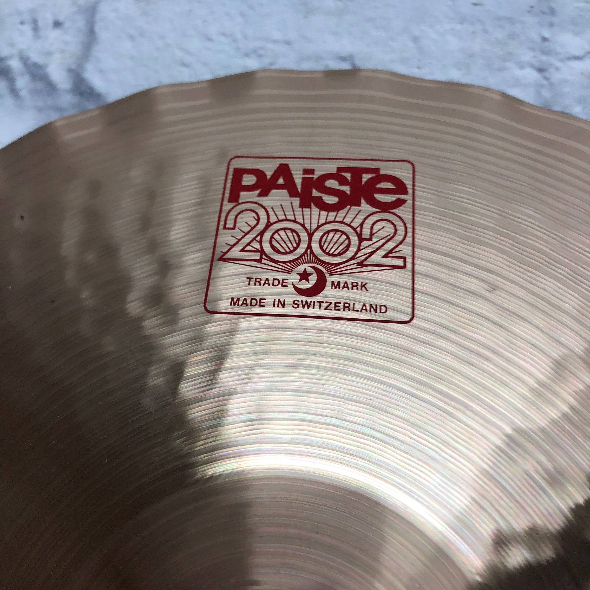Paiste 14in 2002 Sound Edge Hi Hat Cymbal Pair
