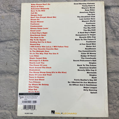 Hal Leonard Rock Movie Hits Piano/Vocal/Guitar Book