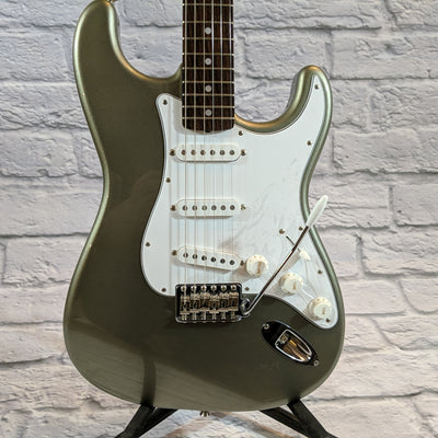 Fernandes Revival S-Standard Electric Guitar MIJ Silver Sparkle - New Old Stock!