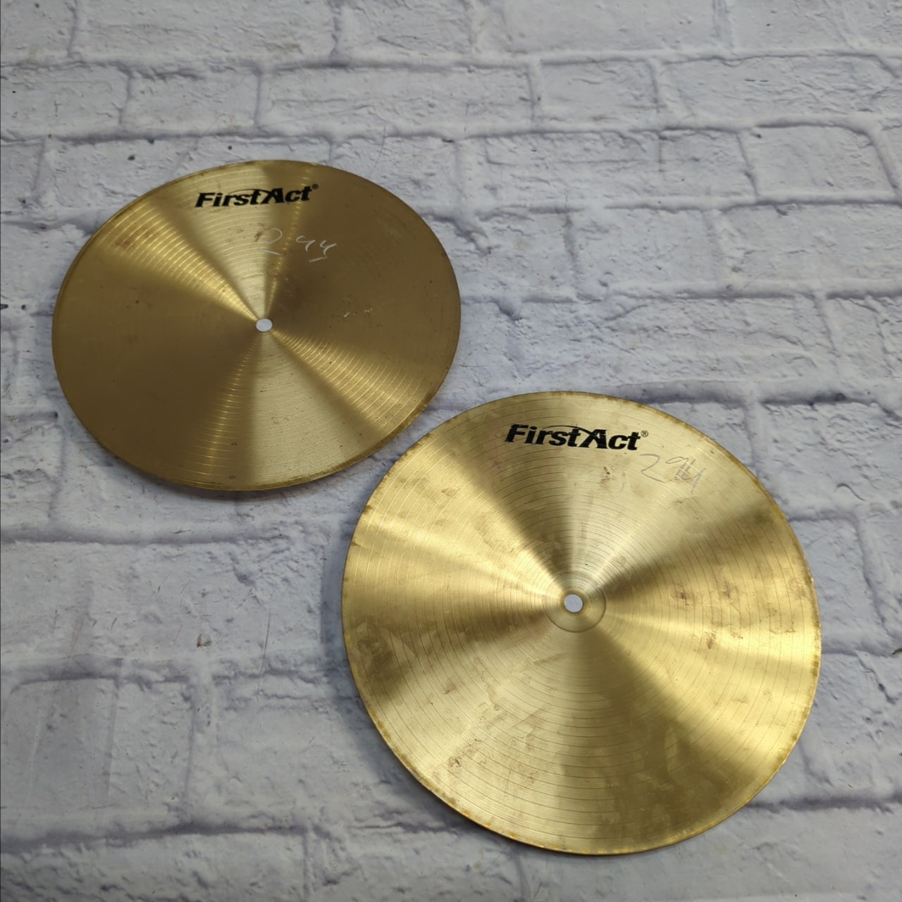 First Act Hi Hat Cymbal Pair