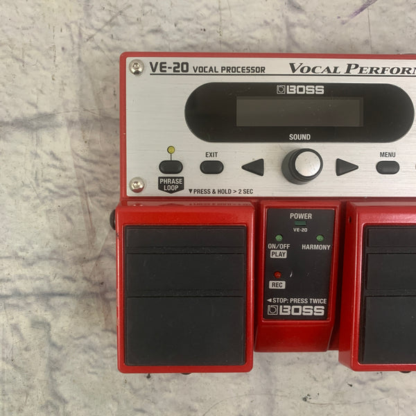 Ve20 Boss VE-20 Vocal Performer Vocal Effect Pedal - Evolution Music