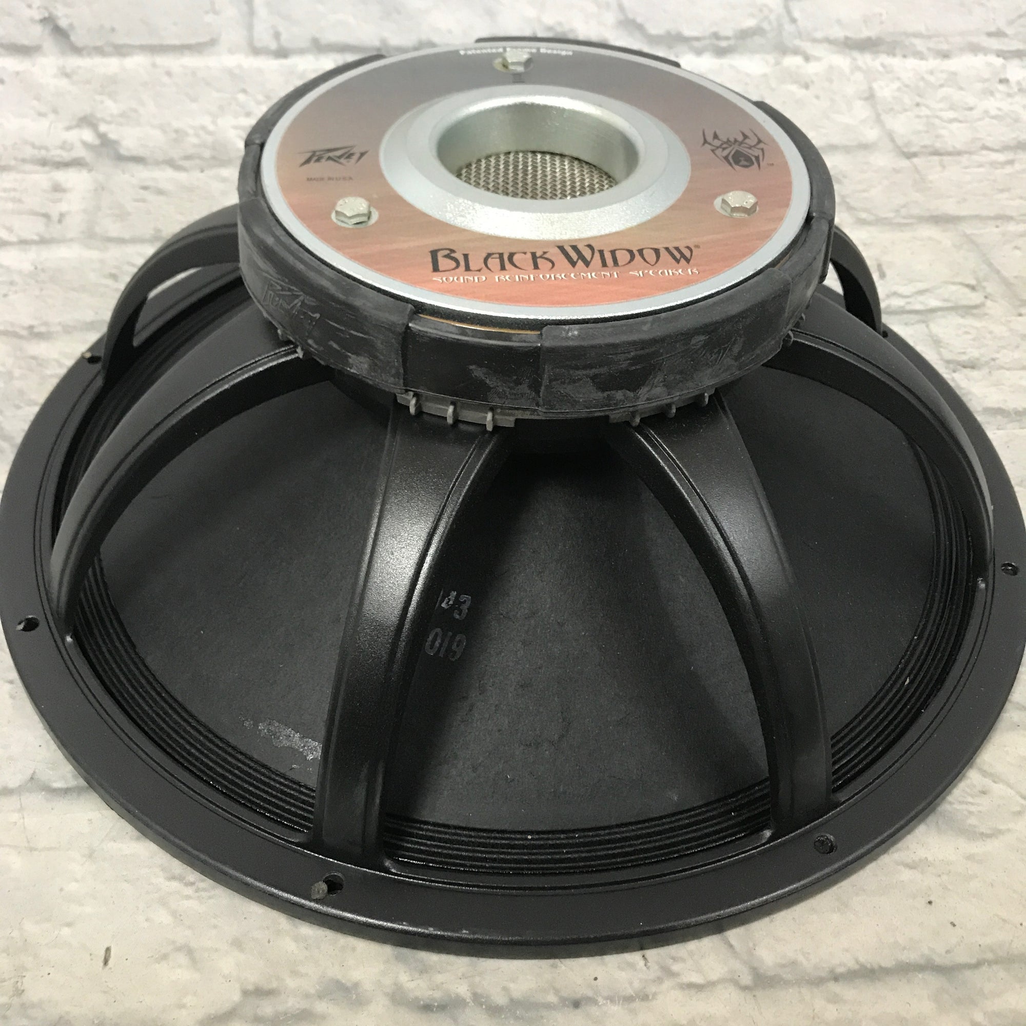 Subwoofer Pv Black Widow Speakers Peavey 1808 Peavey