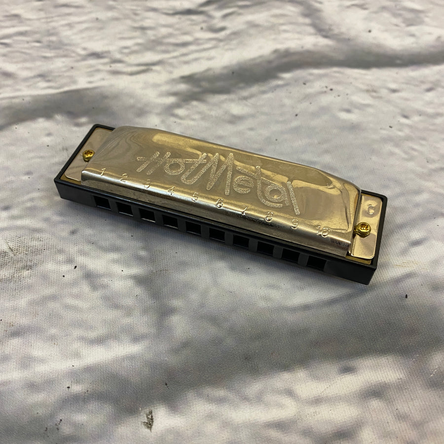 Hohner 572 Hot Metal Harmonica - C