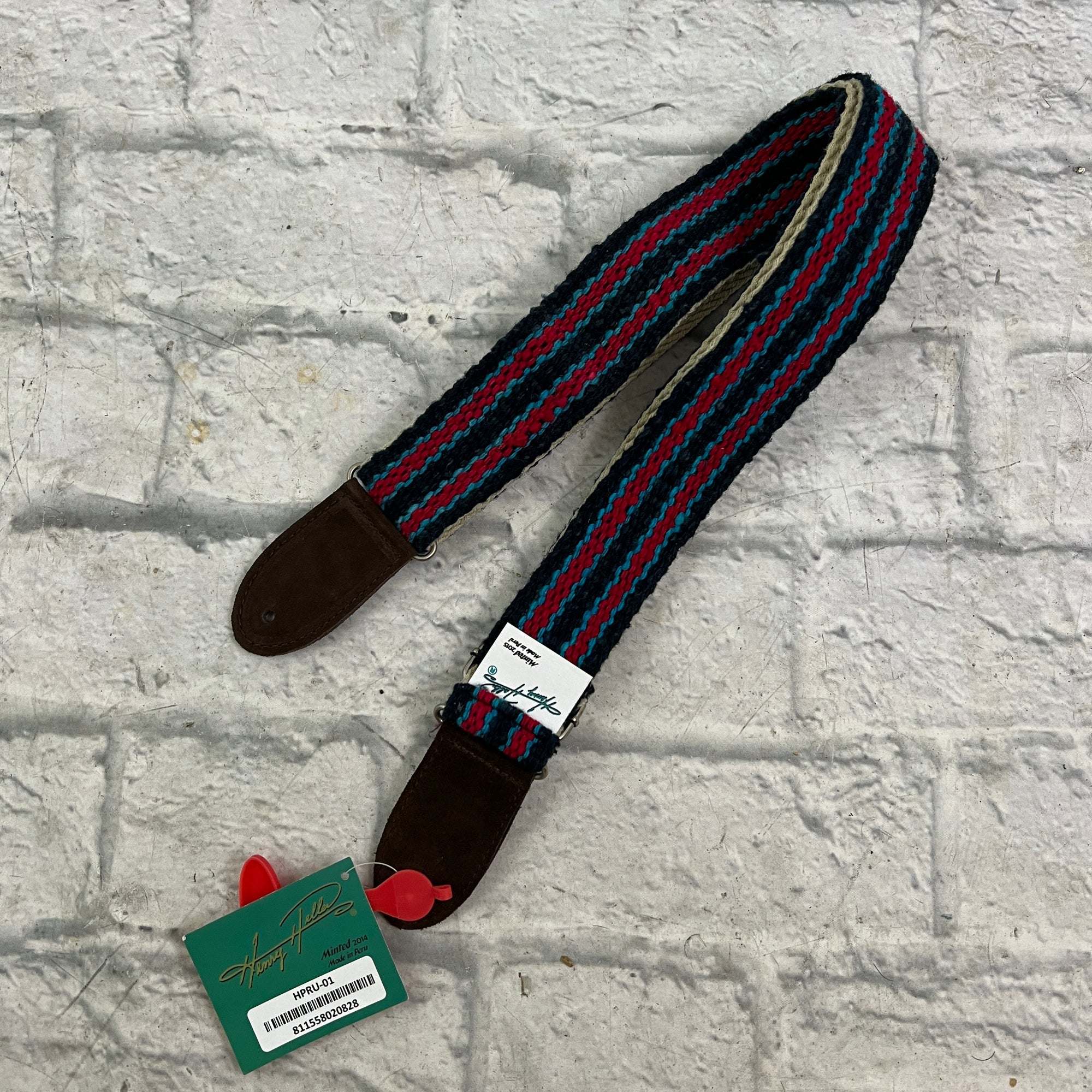 Henry Heller HPRU-01 Peruvian Strap 2" Picador Series Handwoven