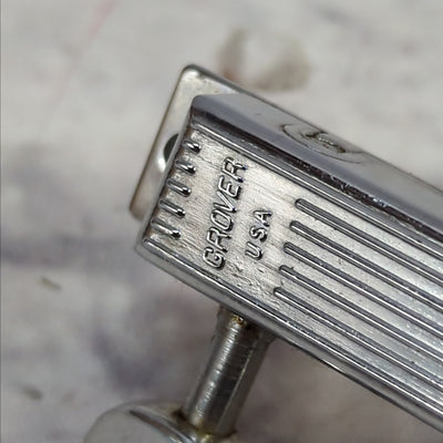 Vintage Grover 6 In-Line Guitar Tuners Tuning Keys Machines 1960s - 1970s Rare