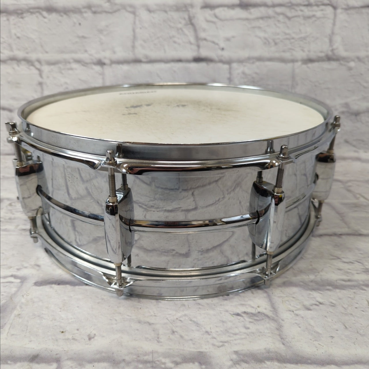 Pearl 14 Steel Shell Mirror Chrome Snare - Evolution Music