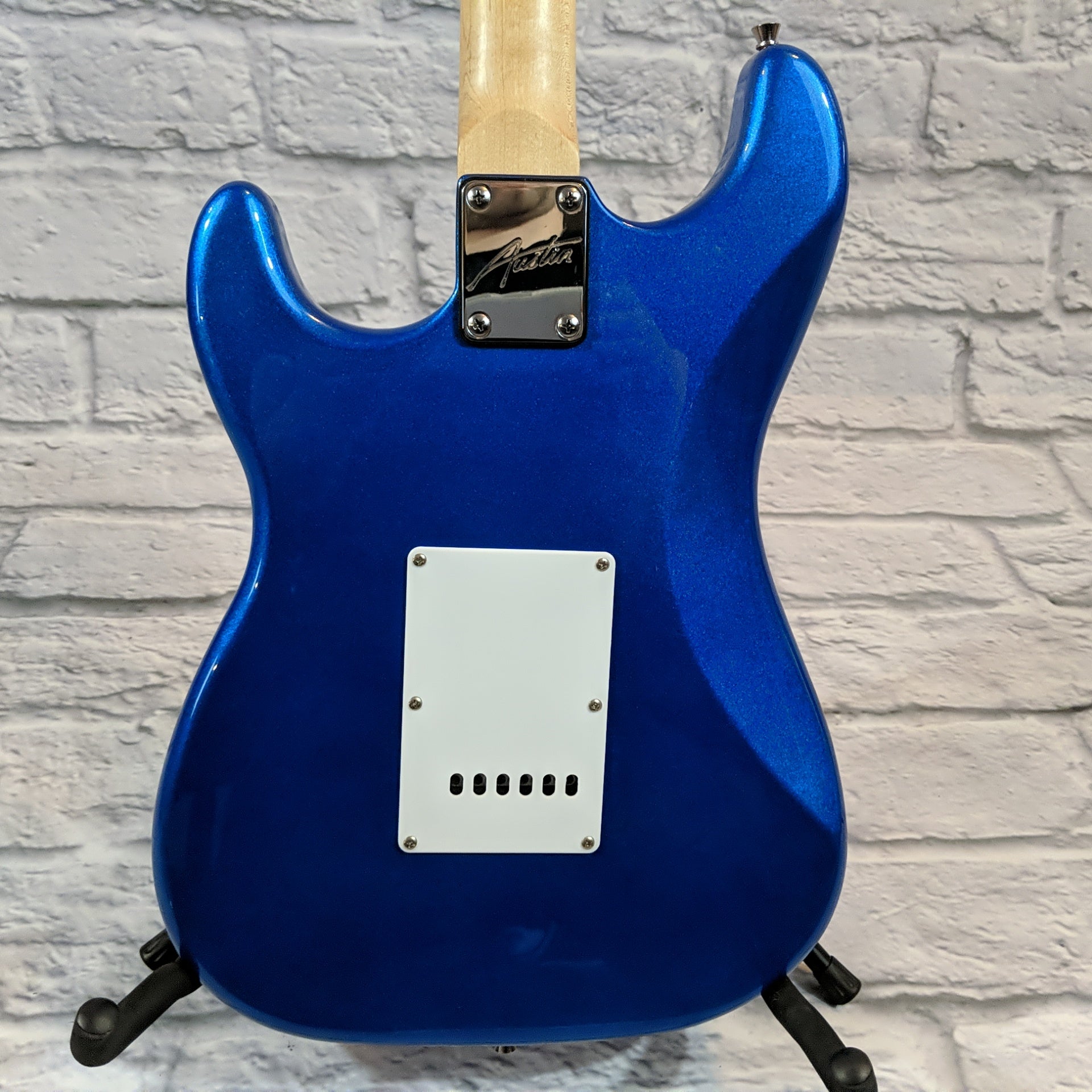 Austin AST100 Metallic Blue Electric Guitar - New Old Stock