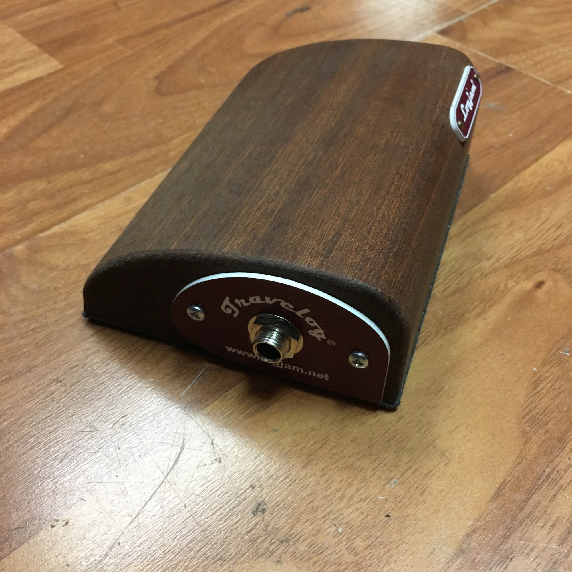 Logjam Travel Log Piezo Stompbox
