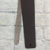 Perri's Leathers P35-178F 3.5" Wide Brown Leather Guitar Strap