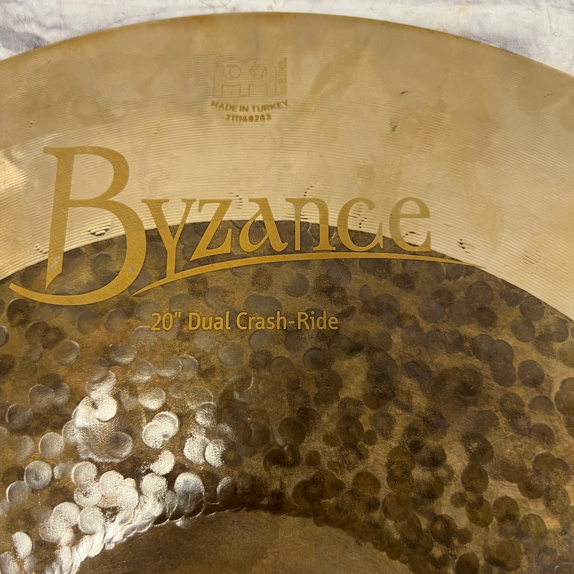 Meinl 20 Byzance Dual Crash Ride Cymbal