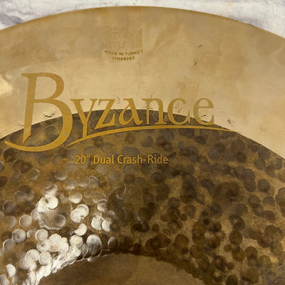 Meinl 20 Byzance Dual Crash Ride Cymbal