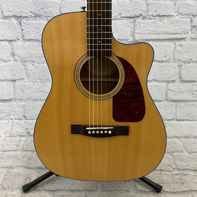 Fender Classic Design Series CF-140SCE Cutaway Folk Acoustic-Electric Guitar