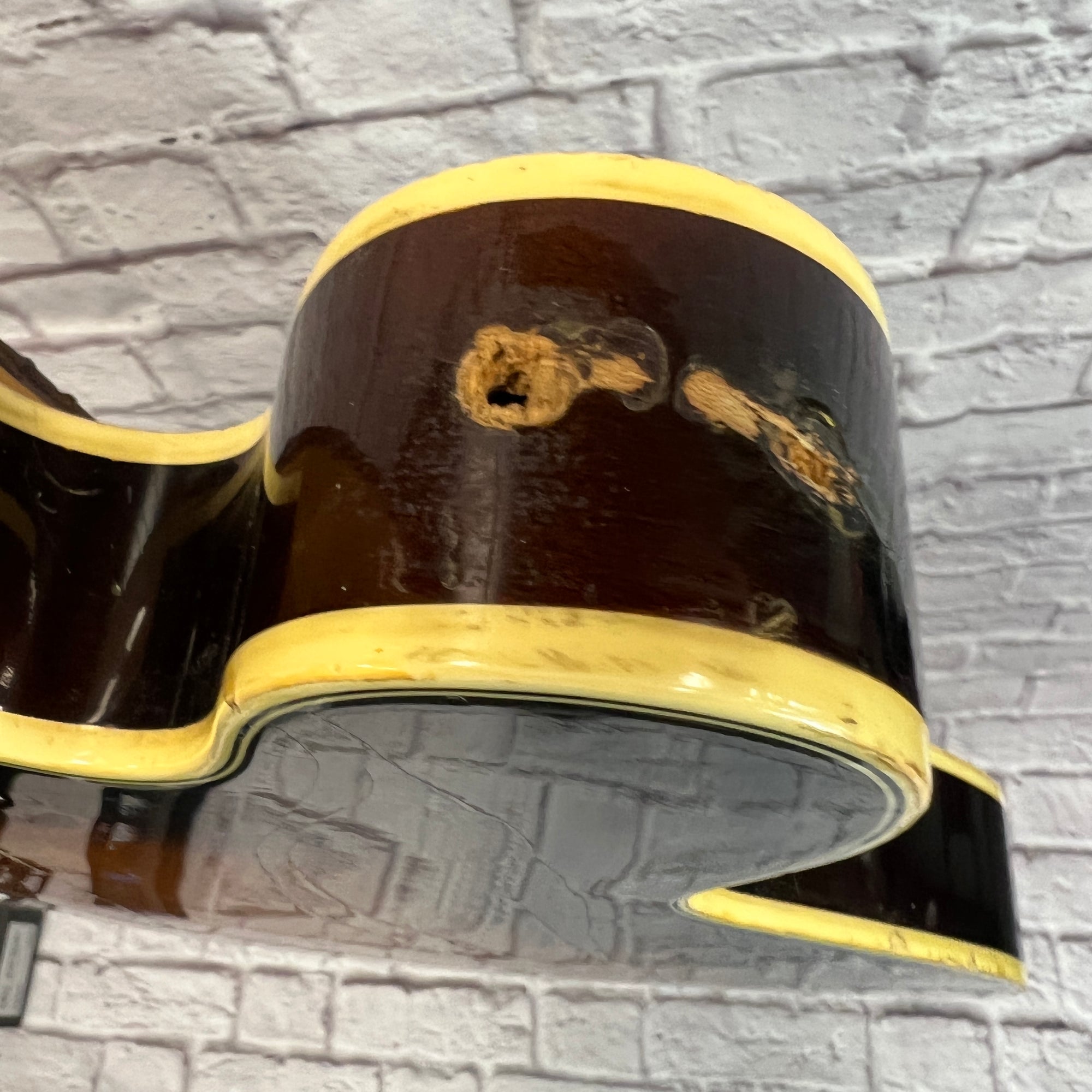 Ovation Tornado Semi Hollow Body Electric Guitar Husk AS IS