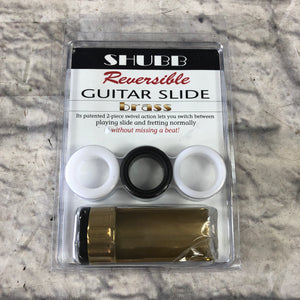 Shubb Reversible Brass Guitar Slide