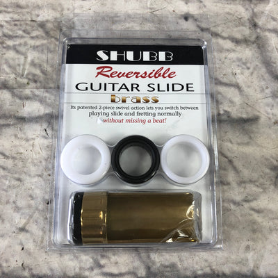 Shubb Reversible Brass Guitar Slide