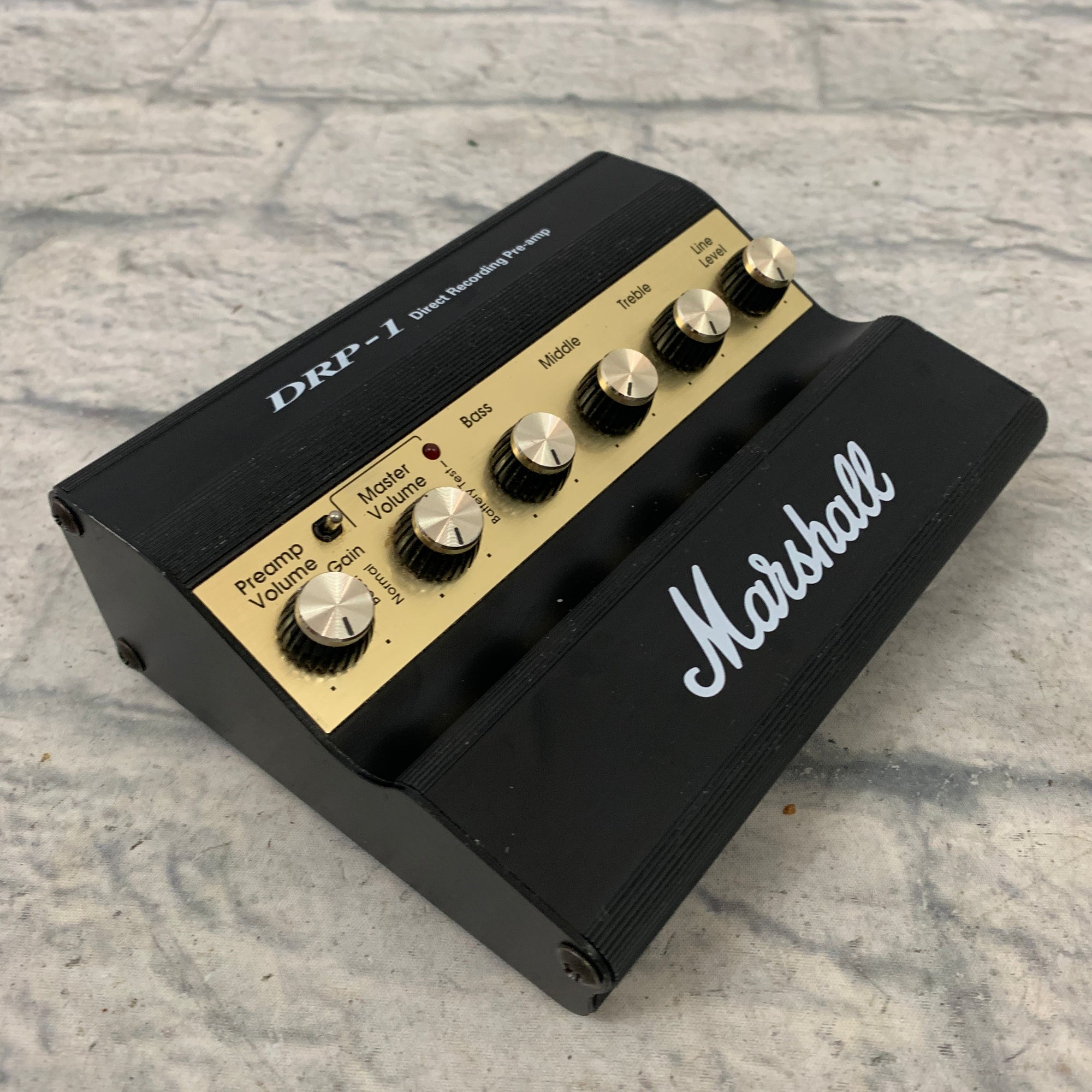 marshall preamp pedal Marshall DRP-1 Direct Recording Preamp Amp Modeling Pedal