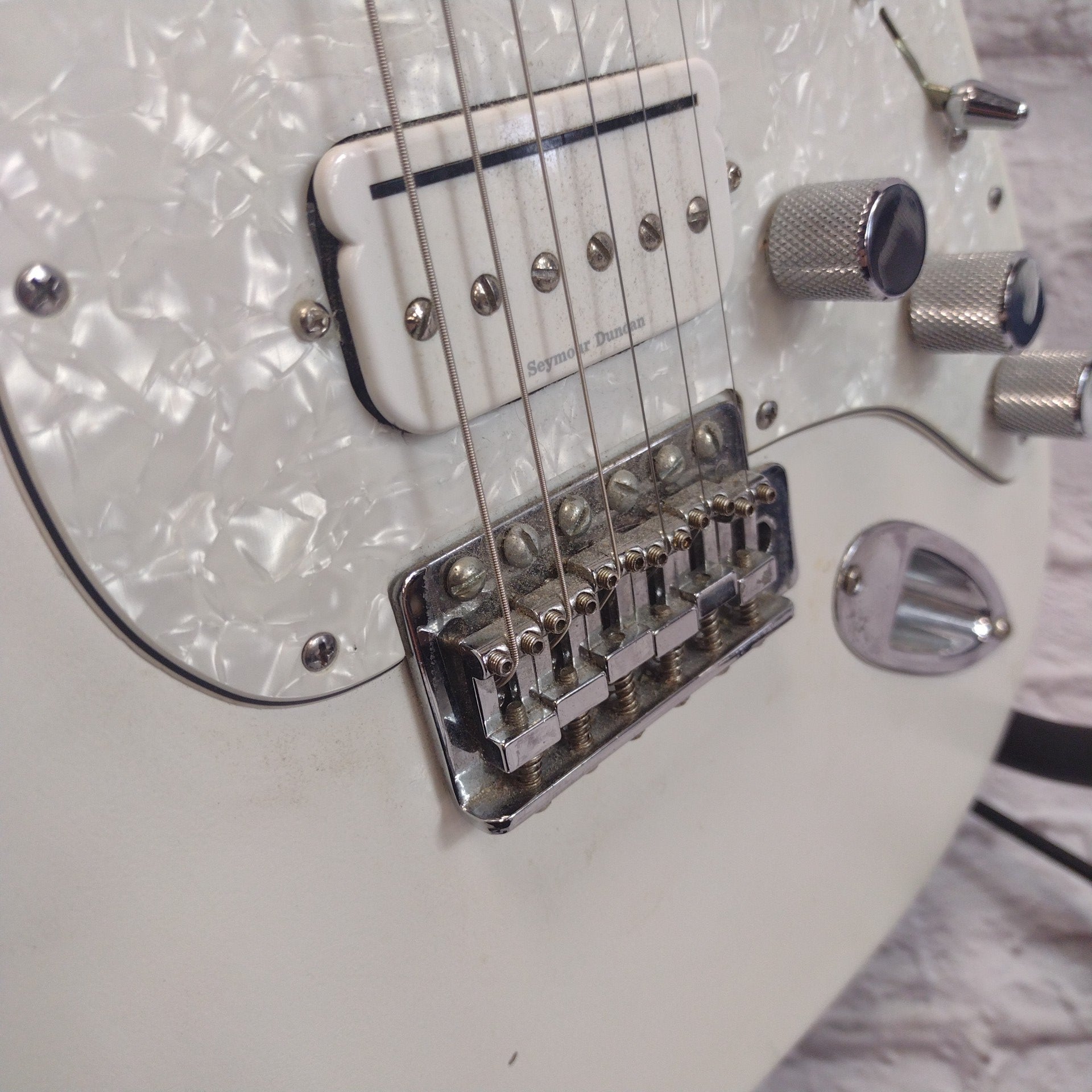 Unknown Partscaster Strat Style with Duncan P-Rails Electric Guitar