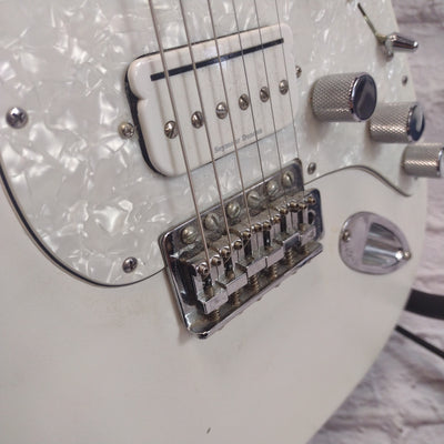 Unknown Partscaster Strat Style with Duncan P-Rails Electric Guitar