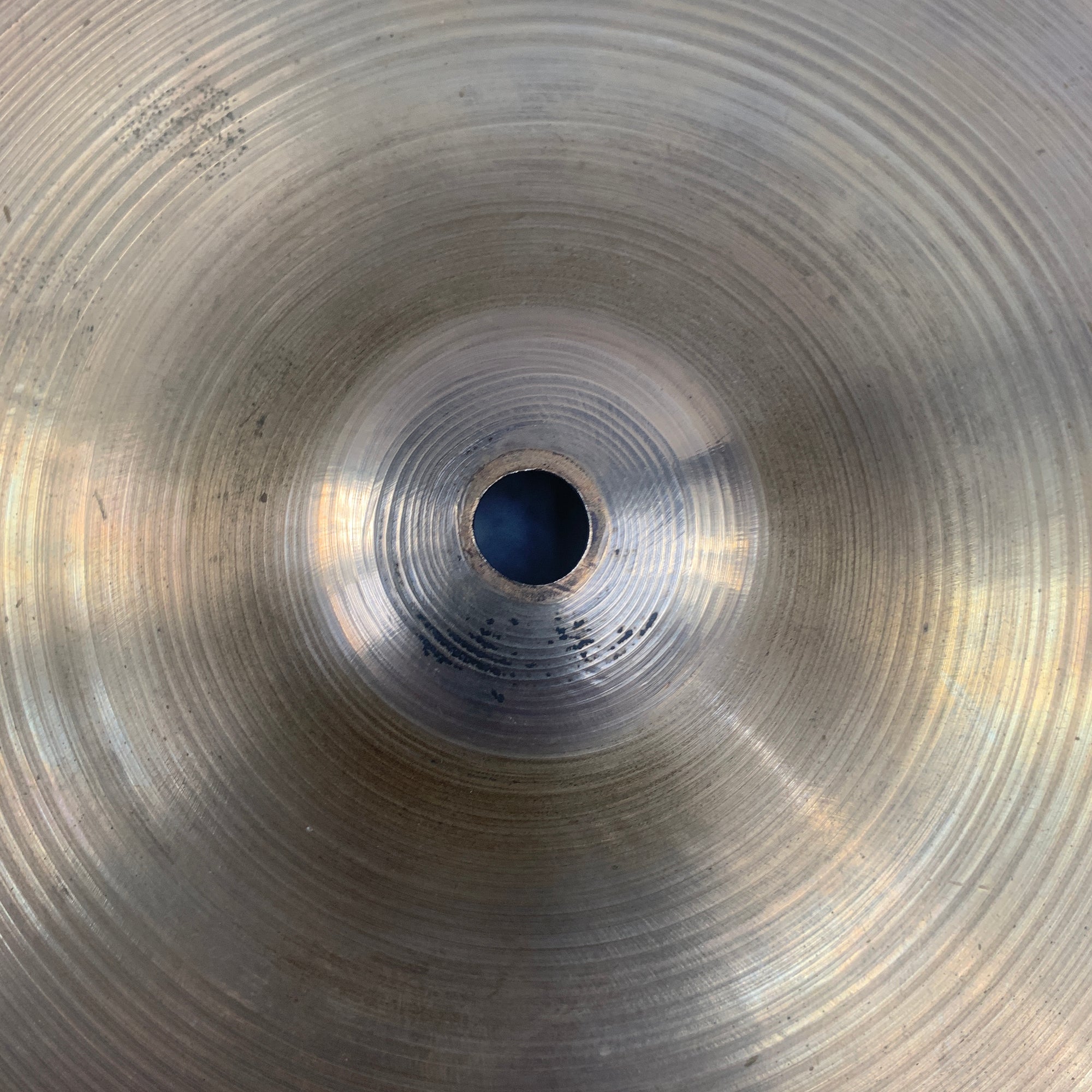 Vintage 1960s Zildjian 15in New Beat Hi Hat Cymbal Pair