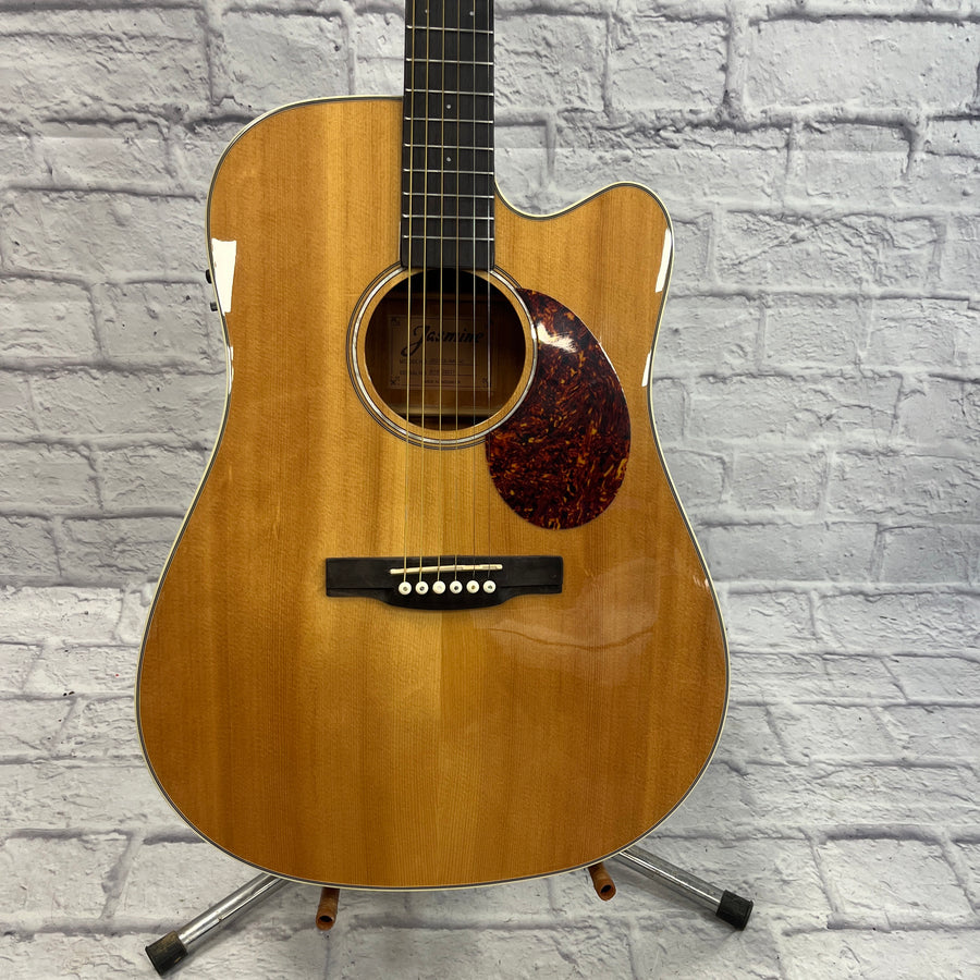Jasmine JD37CE-NAT-U Acoustic Guitar AS IS