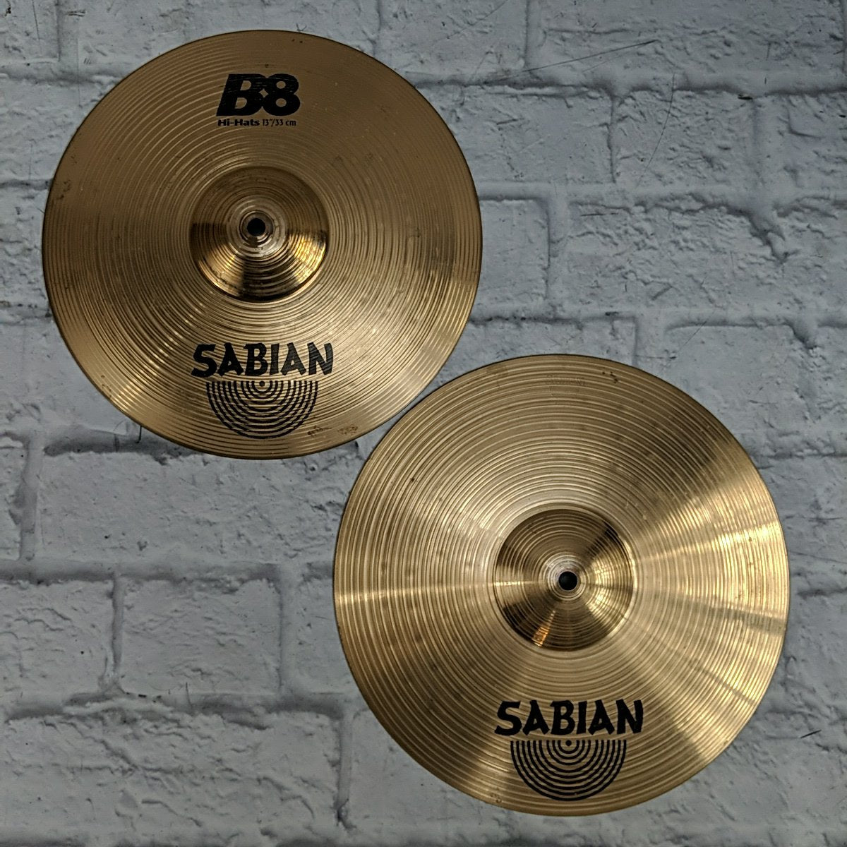 Sabian 13 B8 Hi Hat Cymbal Pair Hi Hats - Evolution Music